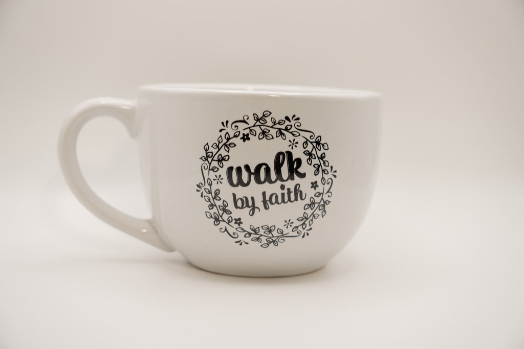 Walk by Faith Mug