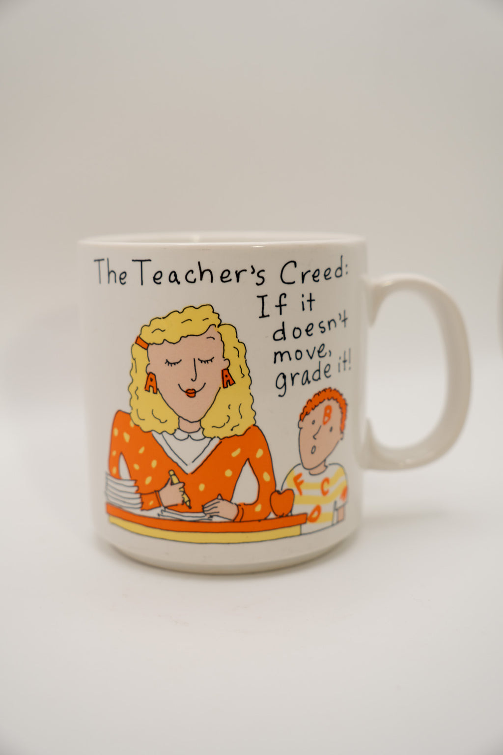 Vintage Teacher's Creed Mug