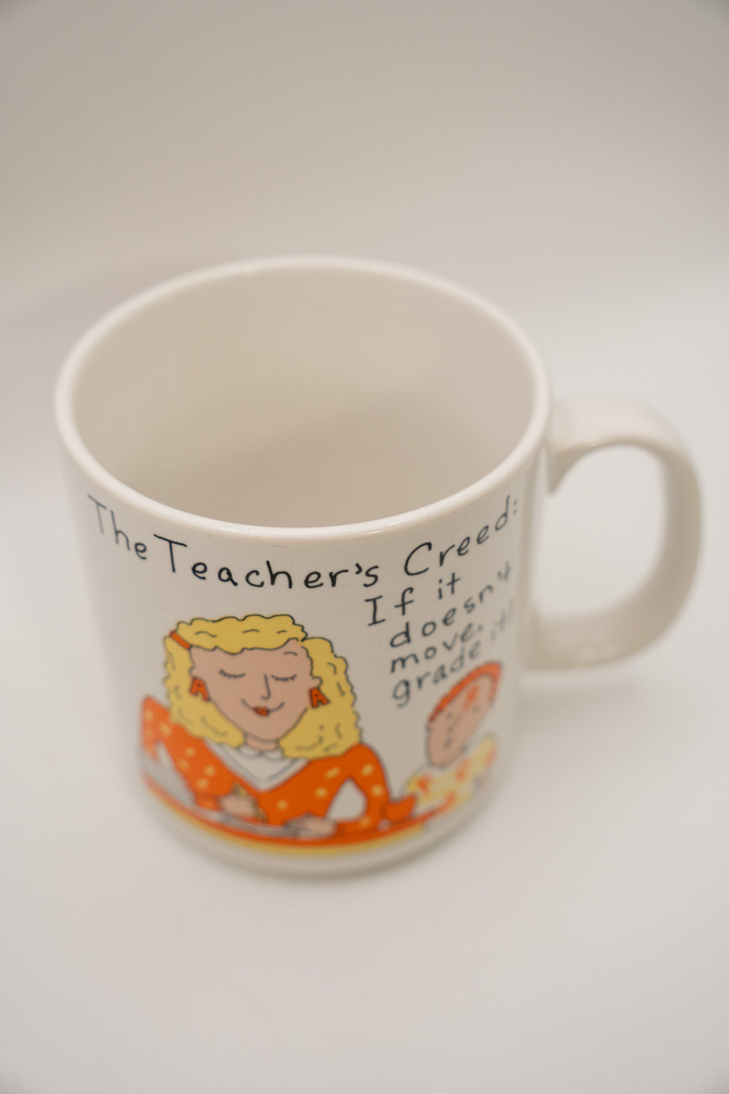 Vintage Teacher's Creed Mug