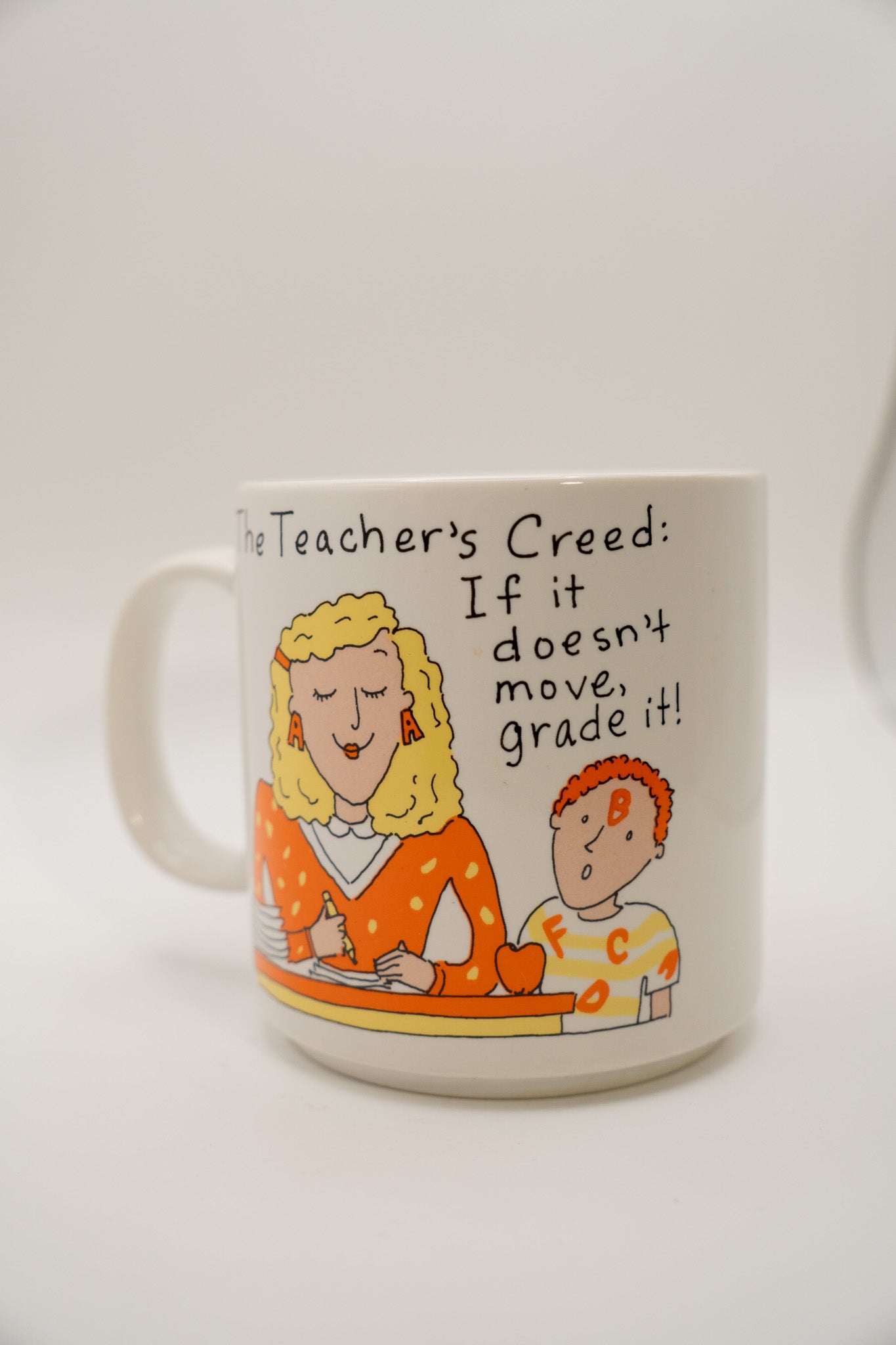 Vintage Teacher's Creed Mug