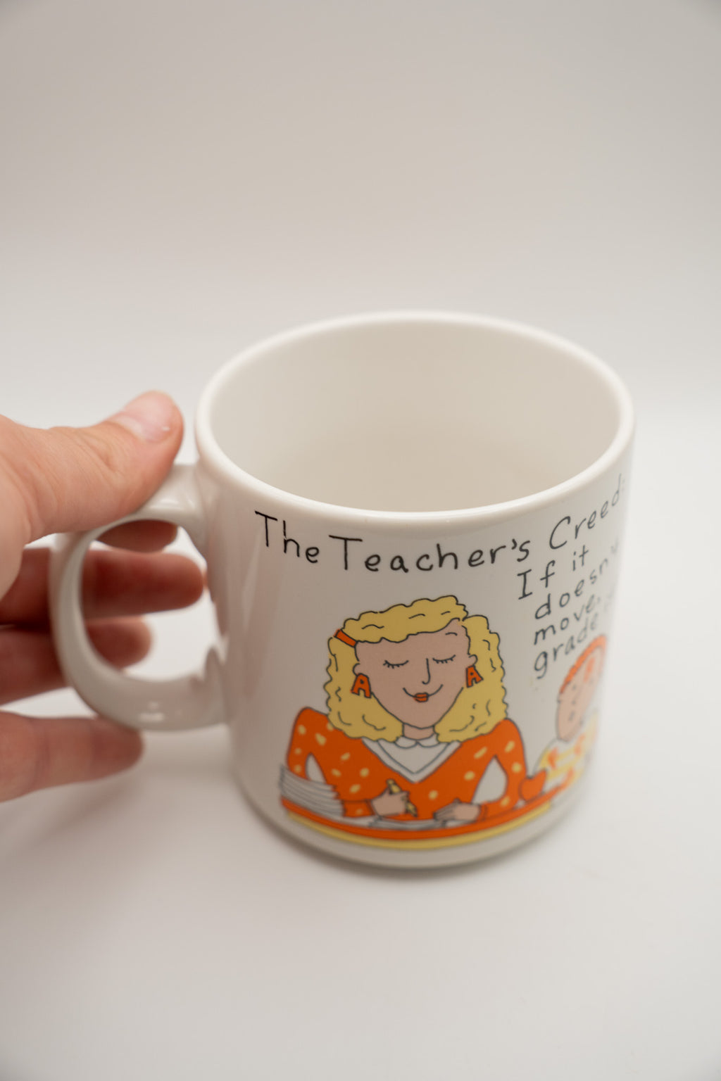 Vintage Teacher's Creed Mug