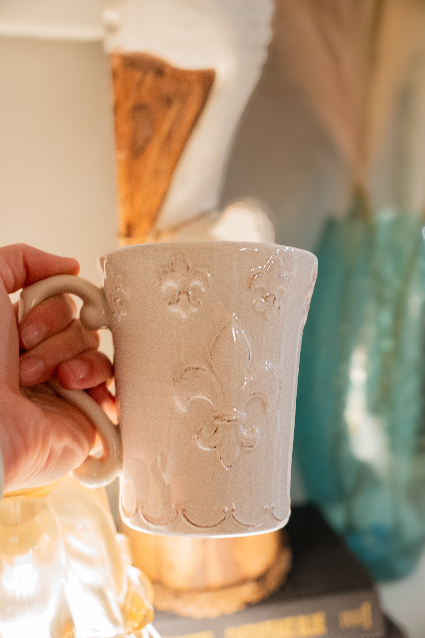 Fleur de Lis Mug