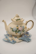Blue and White Teapot Napkin Holder