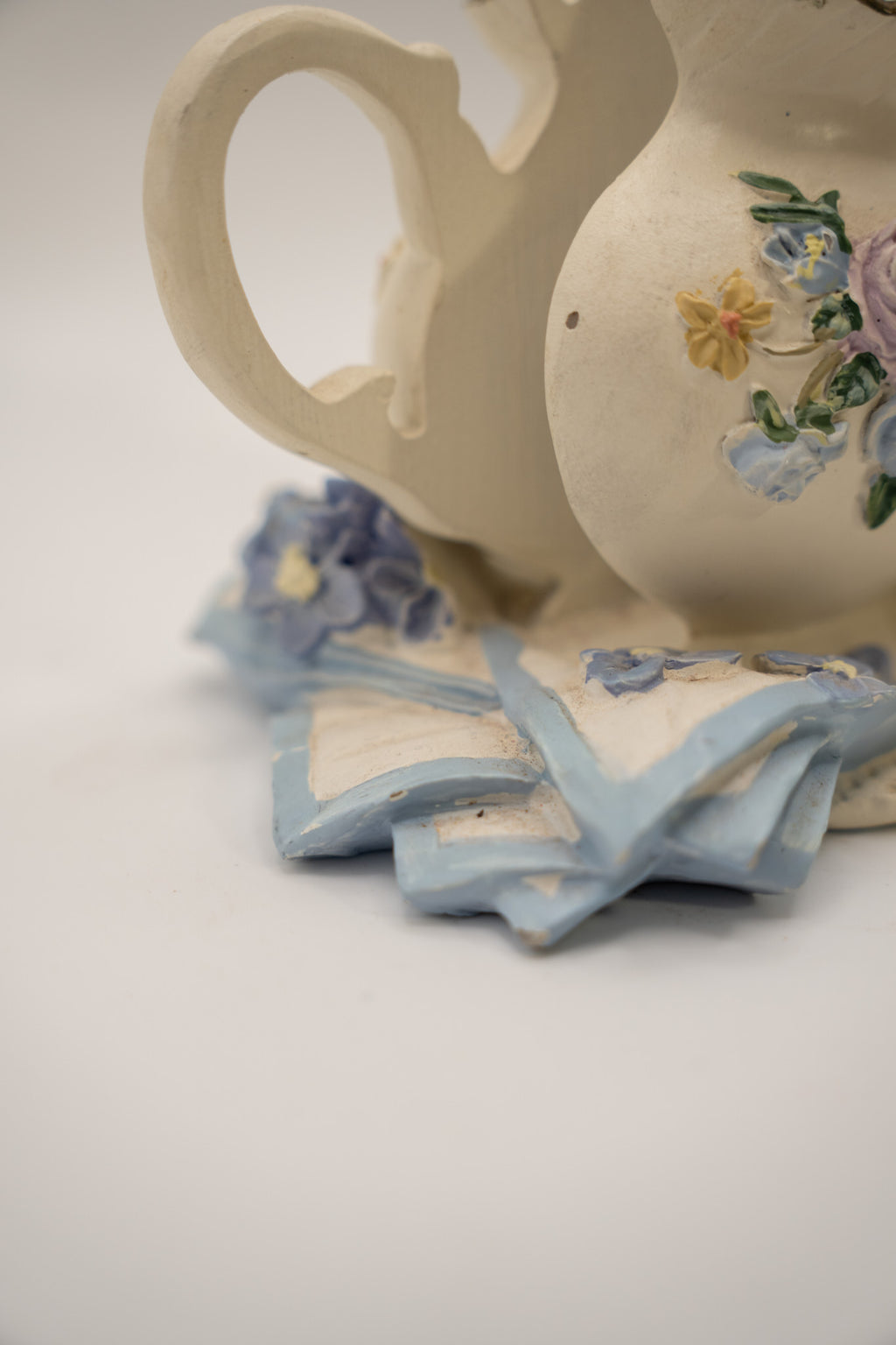 Blue and White Teapot Napkin Holder
