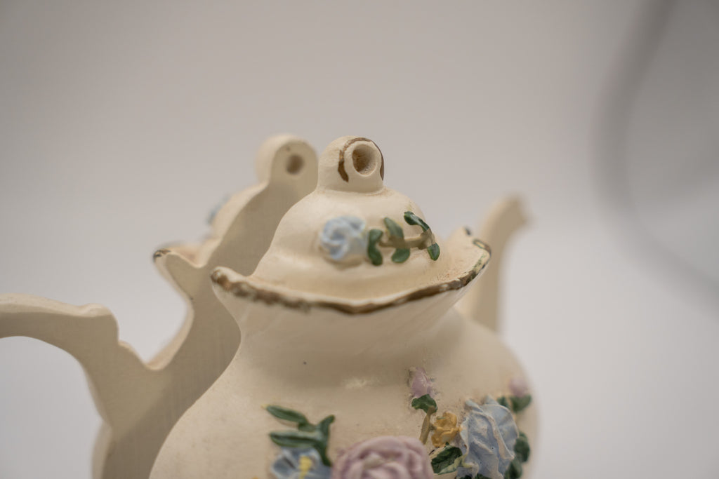 Blue and White Teapot Napkin Holder