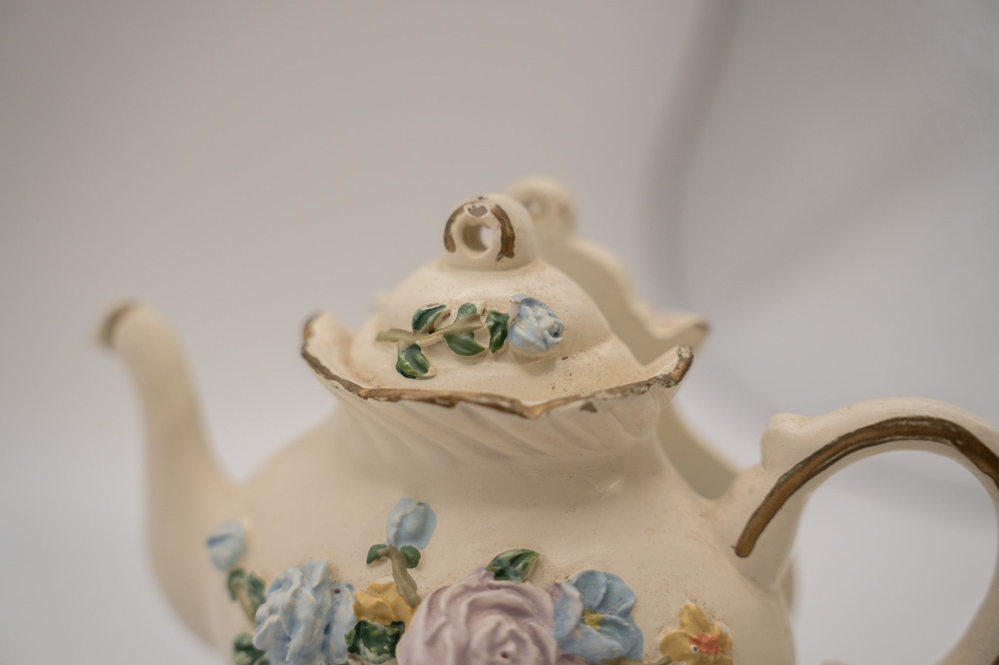 Blue and White Teapot Napkin Holder