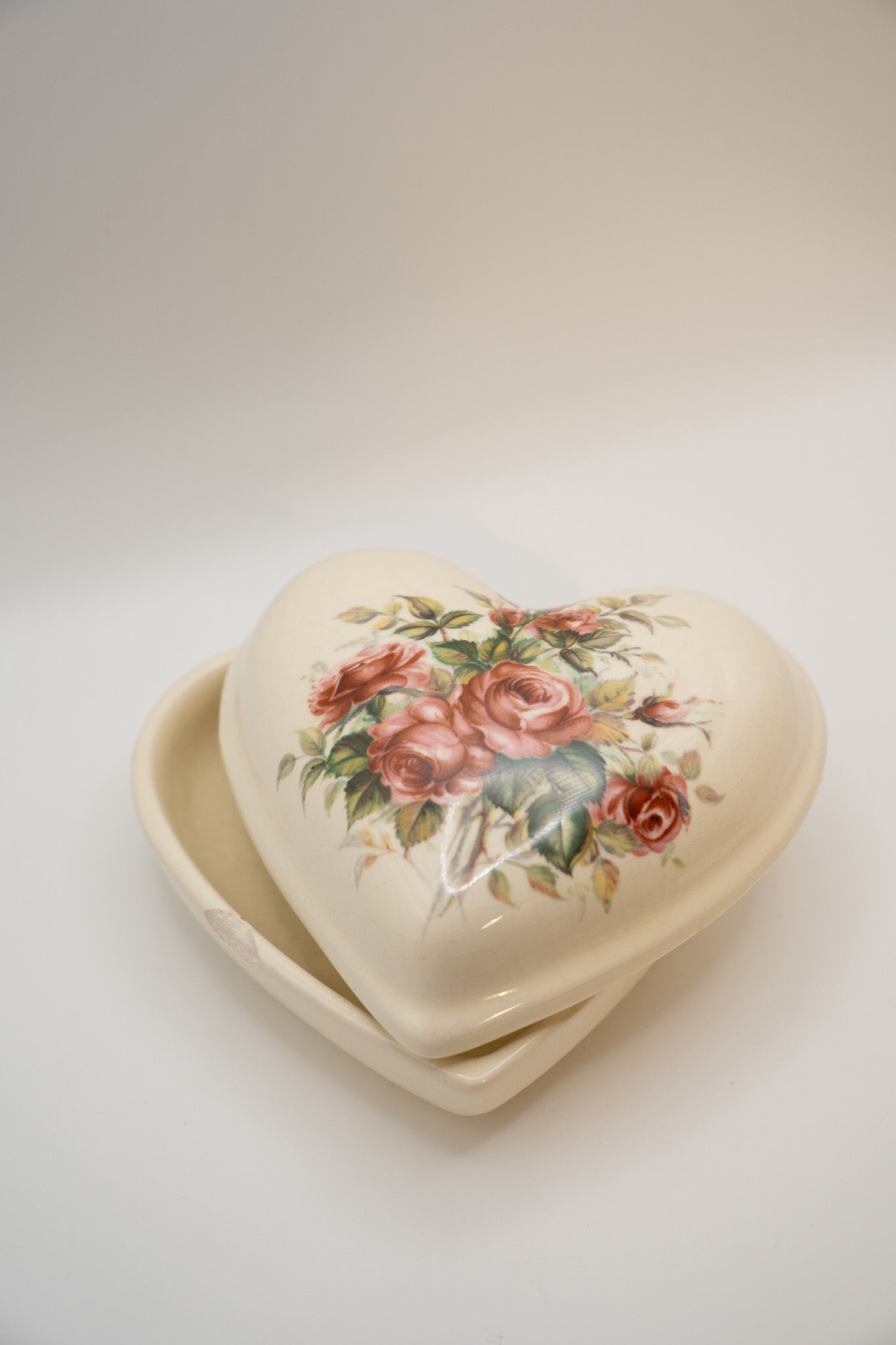 Athena Heart-Shaped Trinket Box