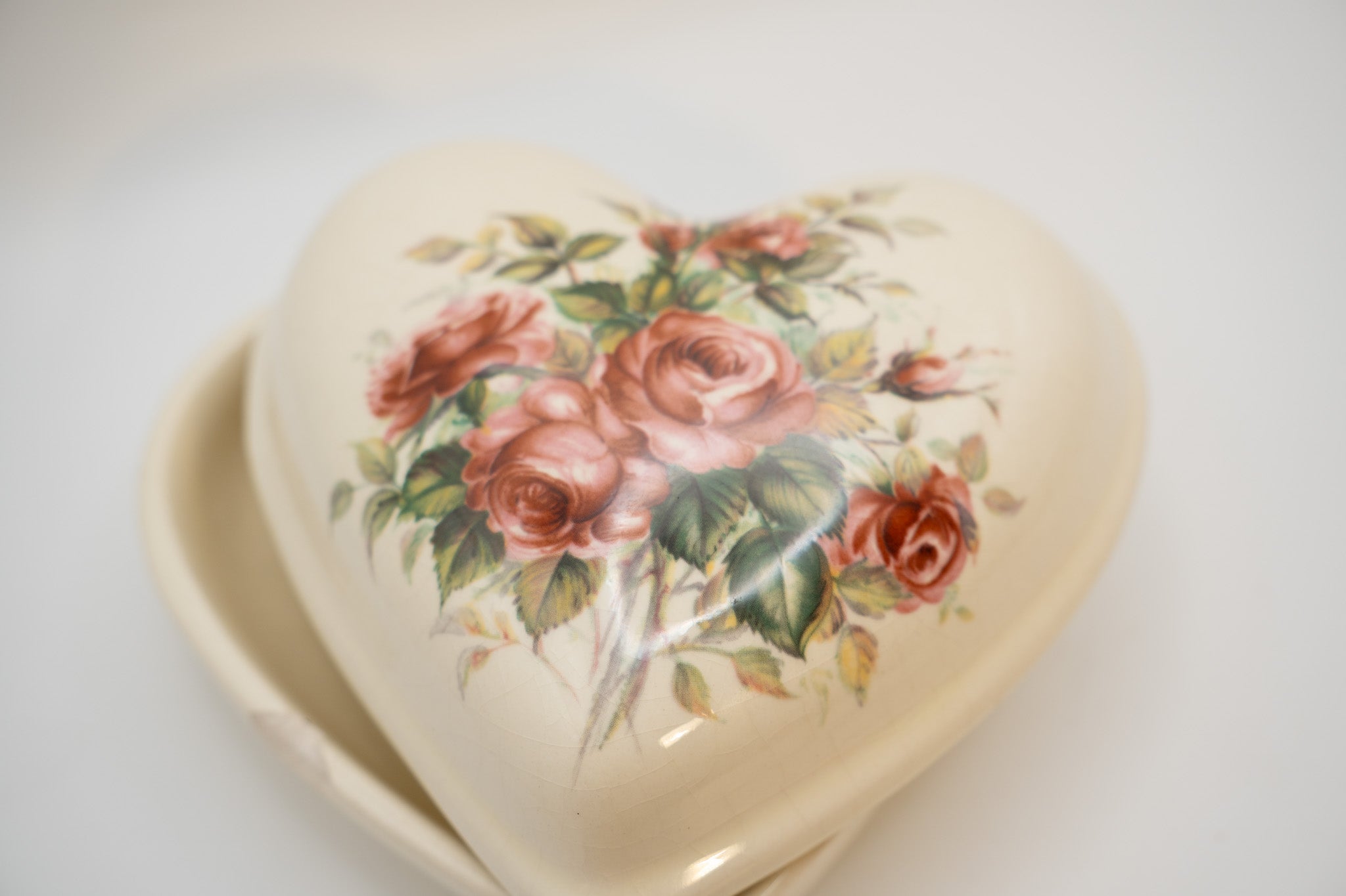 Athena Heart-Shaped Trinket Box