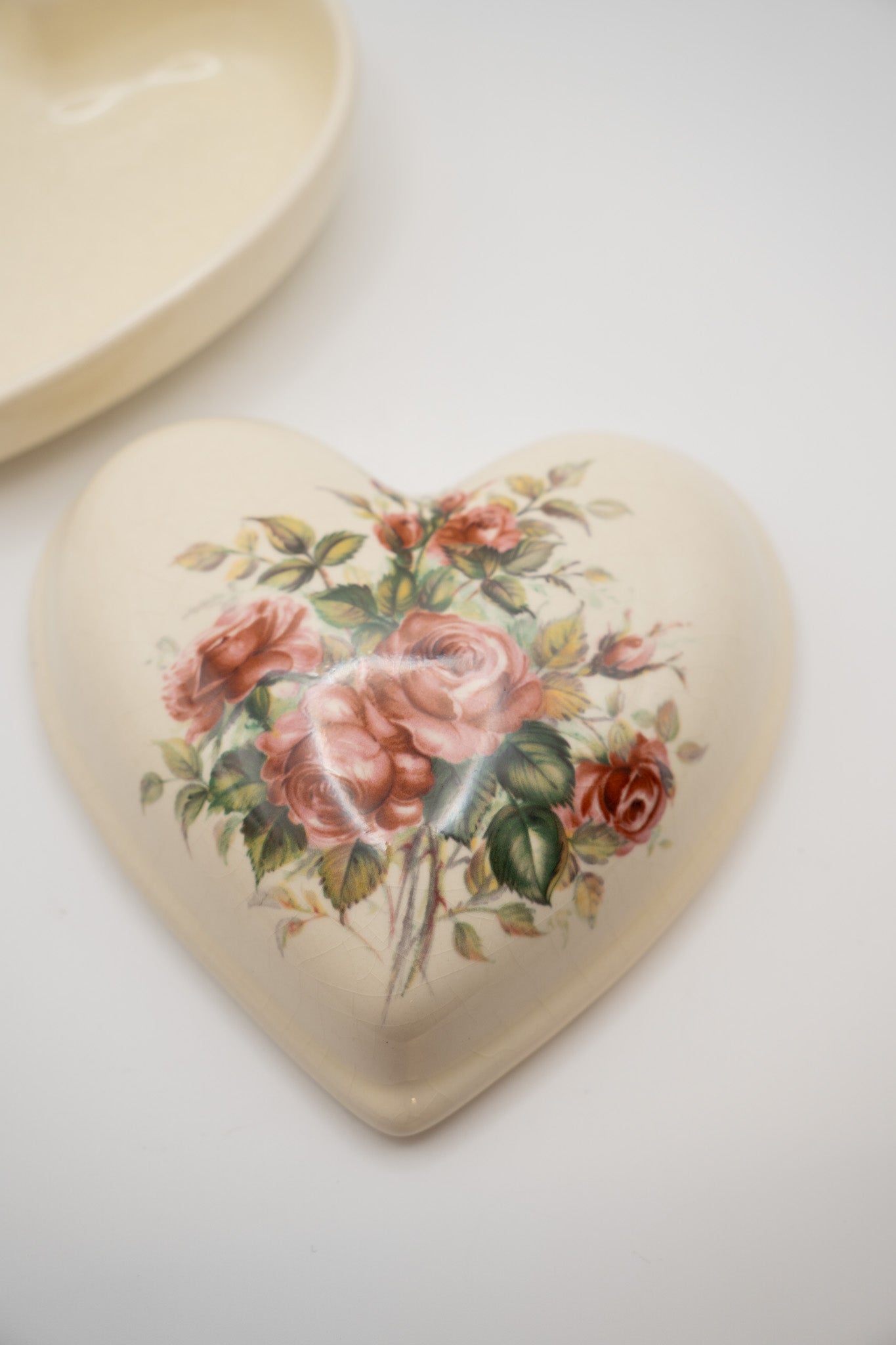 Athena Heart-Shaped Trinket Box