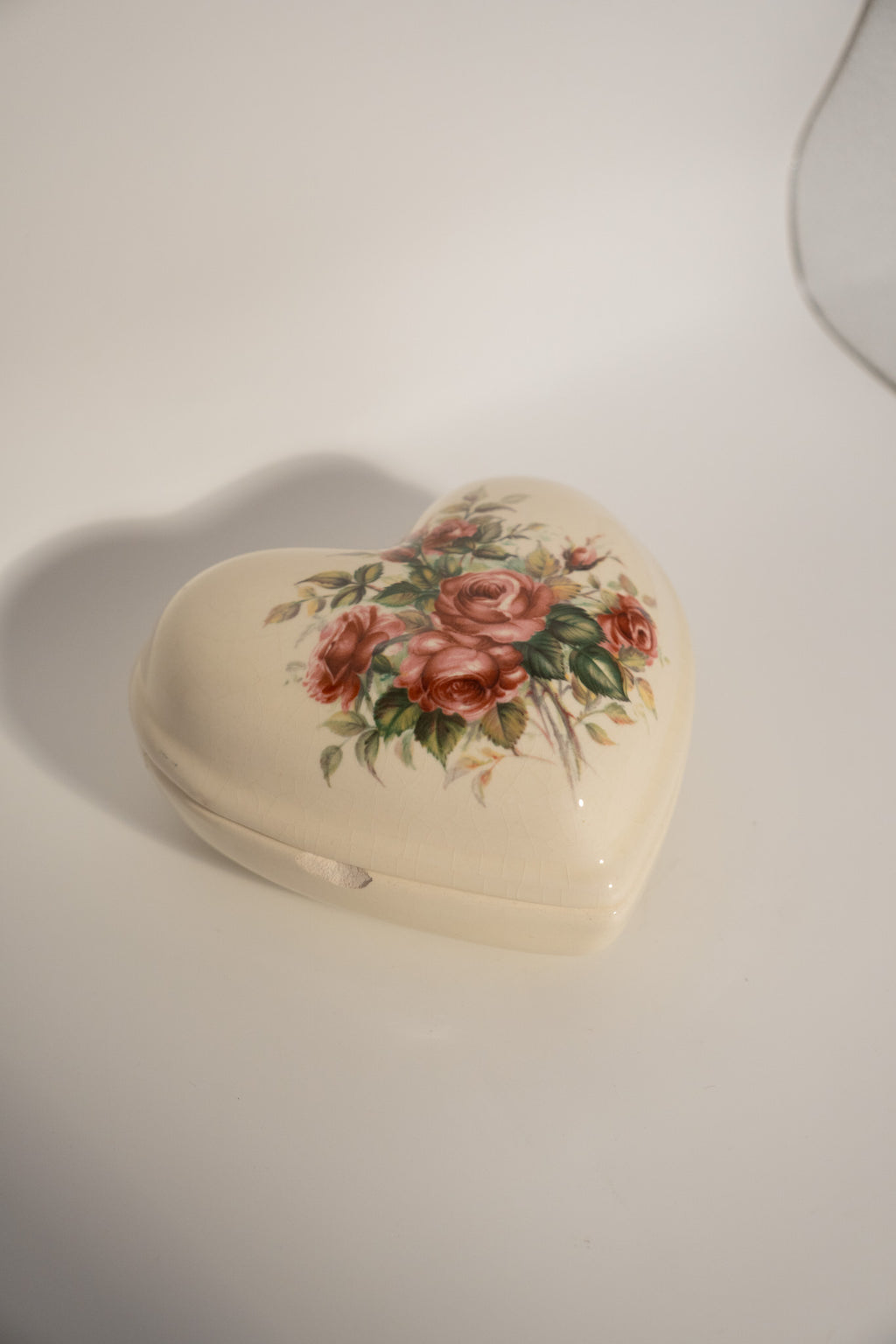 Athena Heart-Shaped Trinket Box