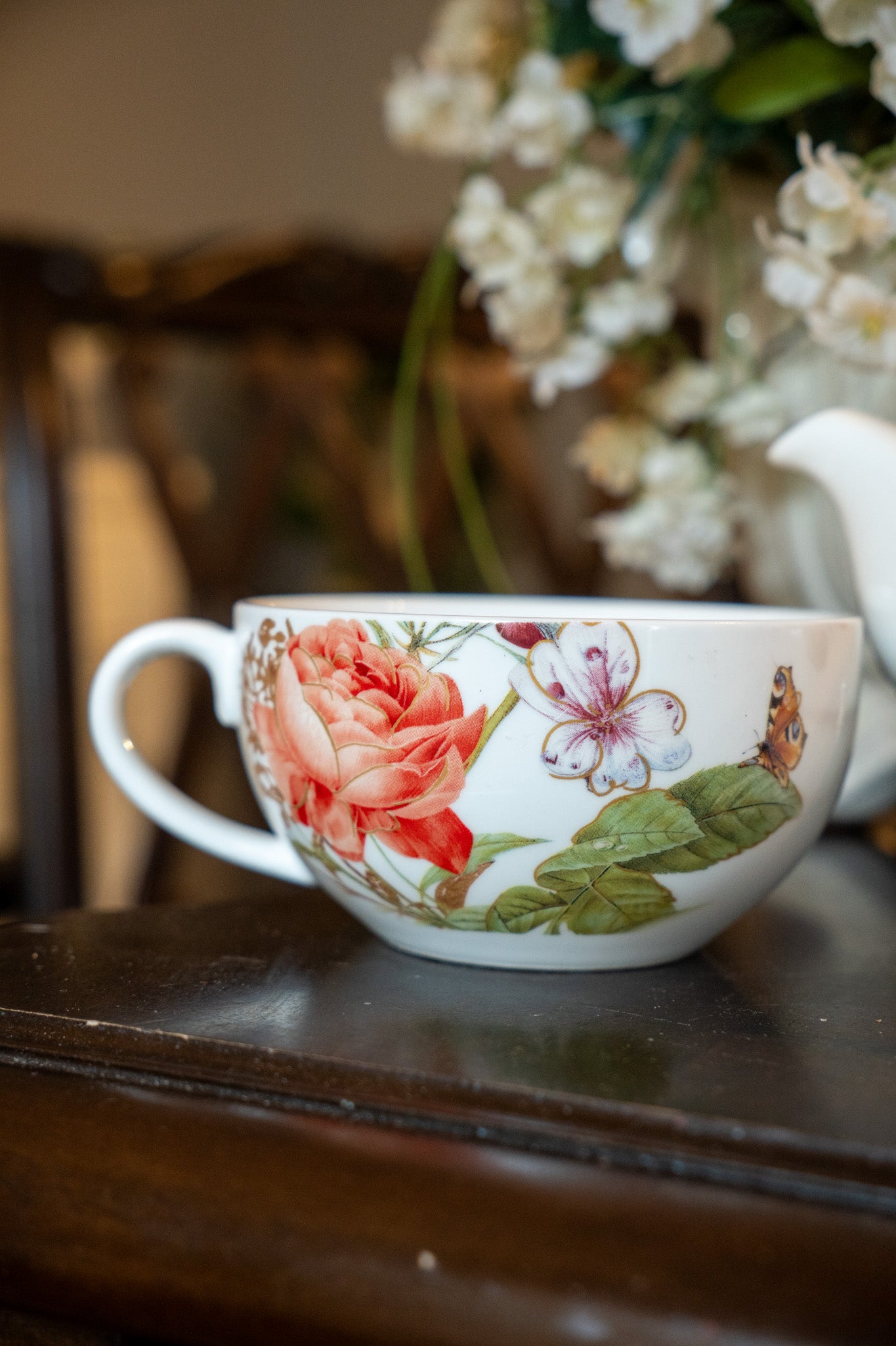 Delton Porcelain Tea for One Set