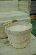 Wooden Barrel Basket