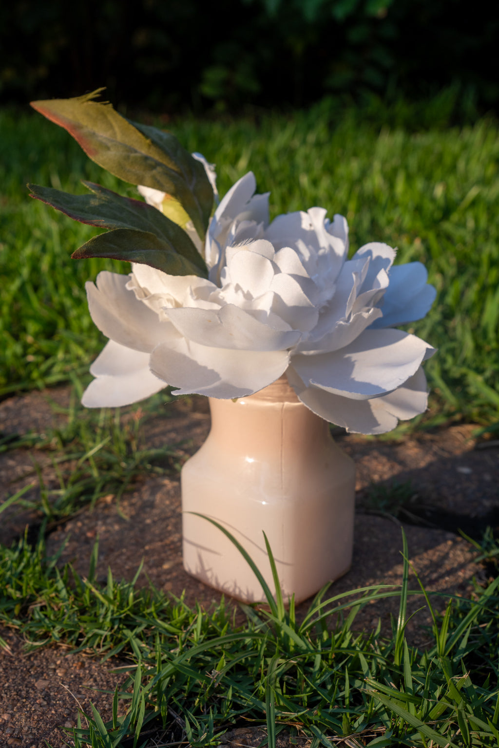 White Small Rose Arrangement