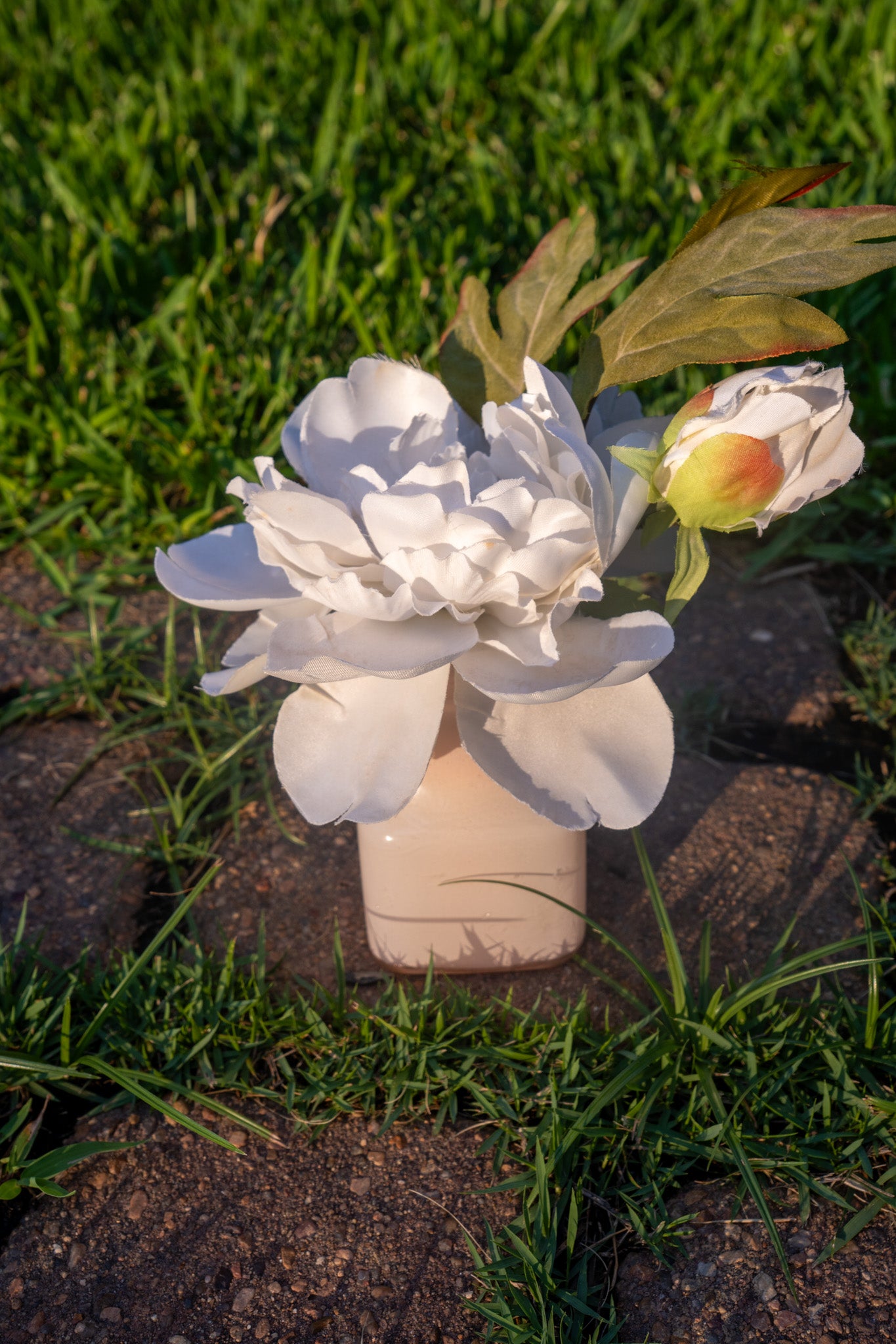 White Small Rose Arrangement