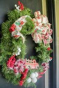 Christmas Truck Wreath