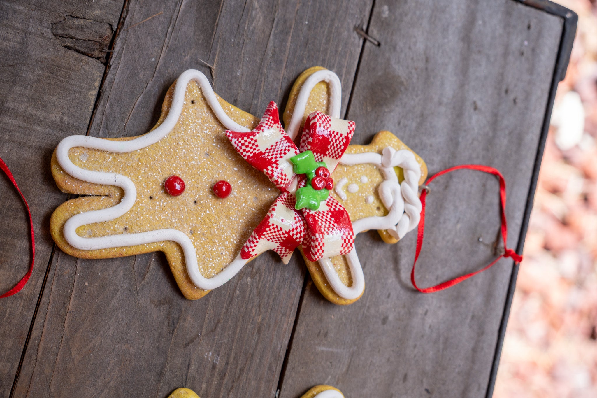 Gingerbread Men Ornaments — 6-Pc Set