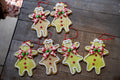 Gingerbread Men Ornaments — 6-Pc Set