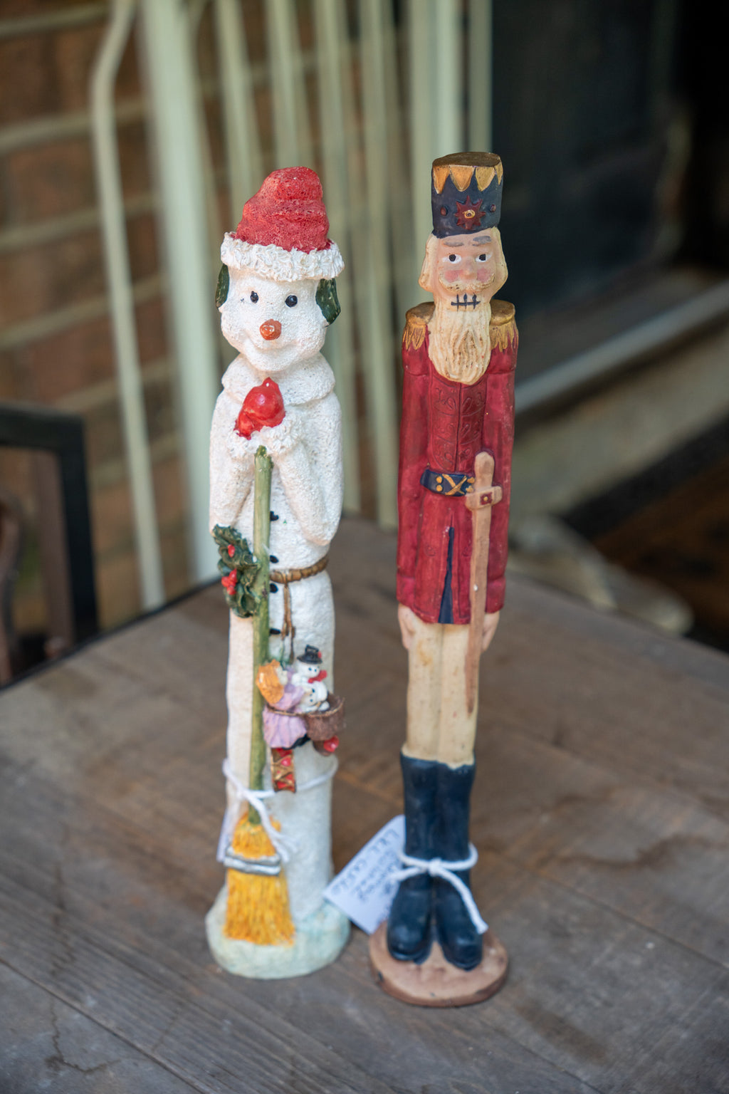 Vintage Pencil Christmas Soldier Figurine