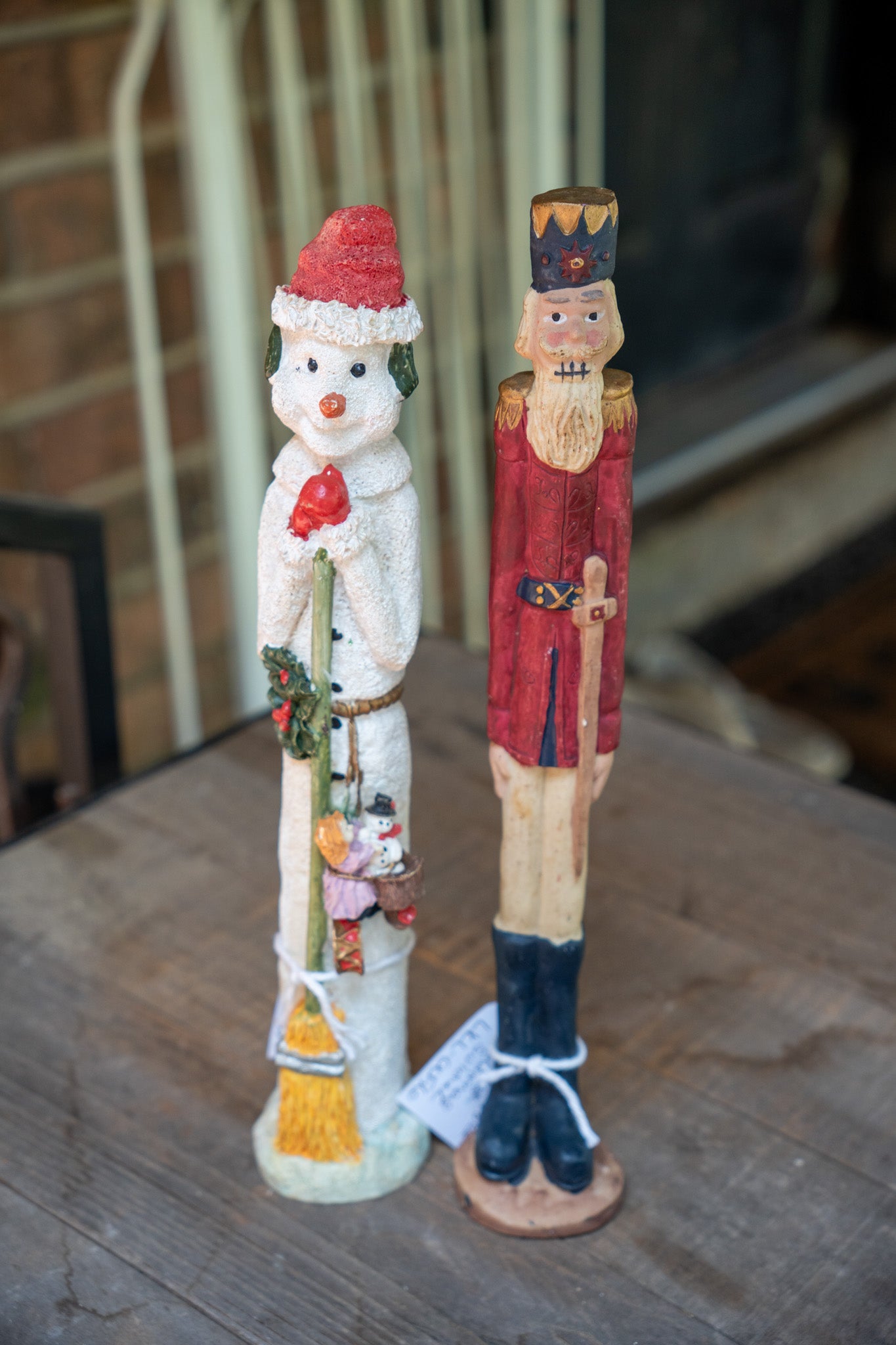 Vintage Pencil Christmas Soldier Figurine