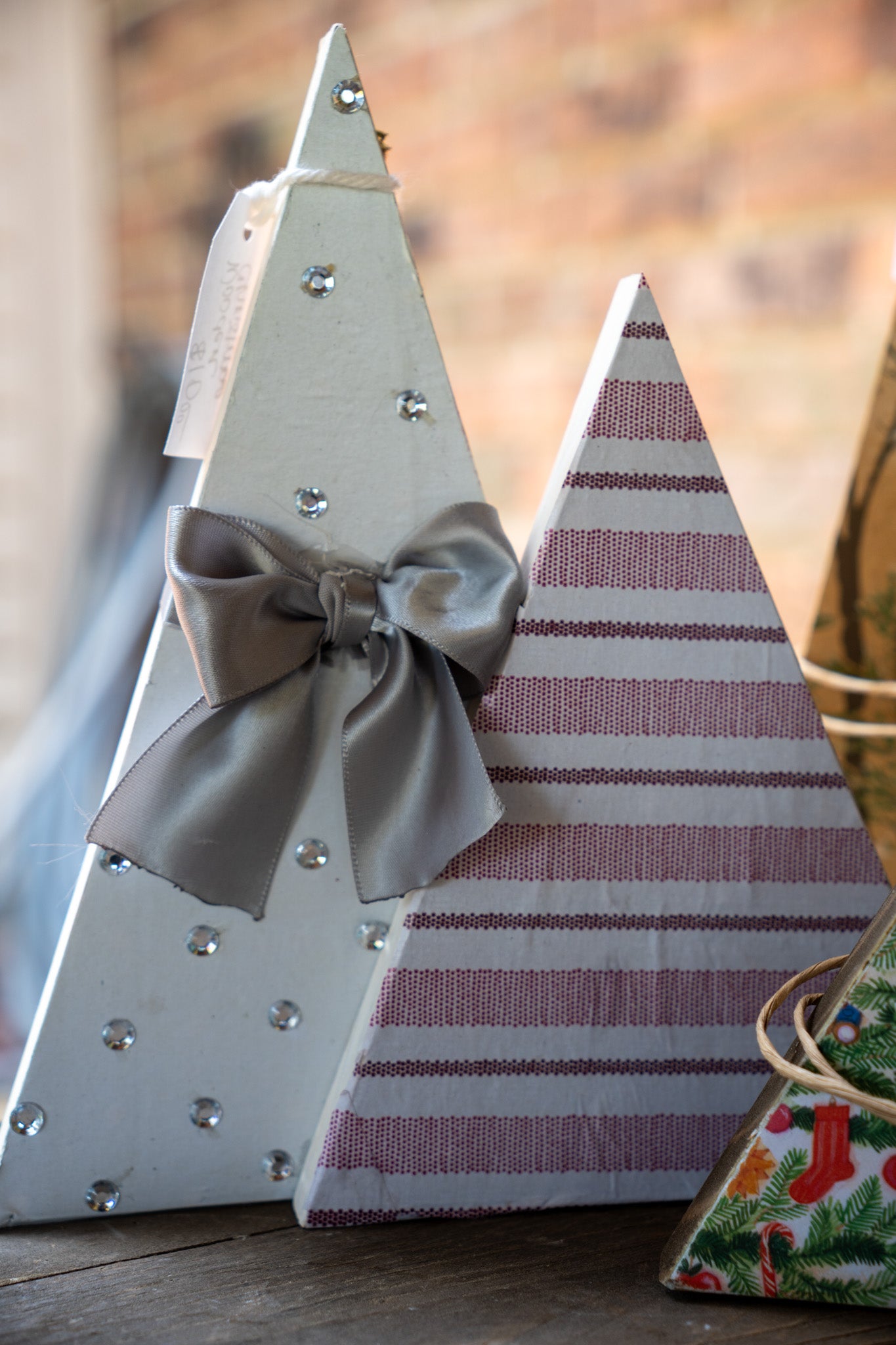 Wooden Christmas Tree Decoration
