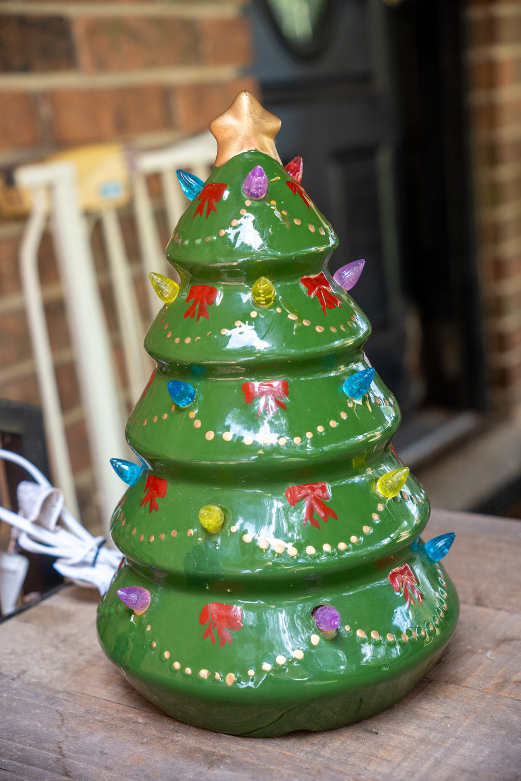 Ceramic Light Up Christmas Tree