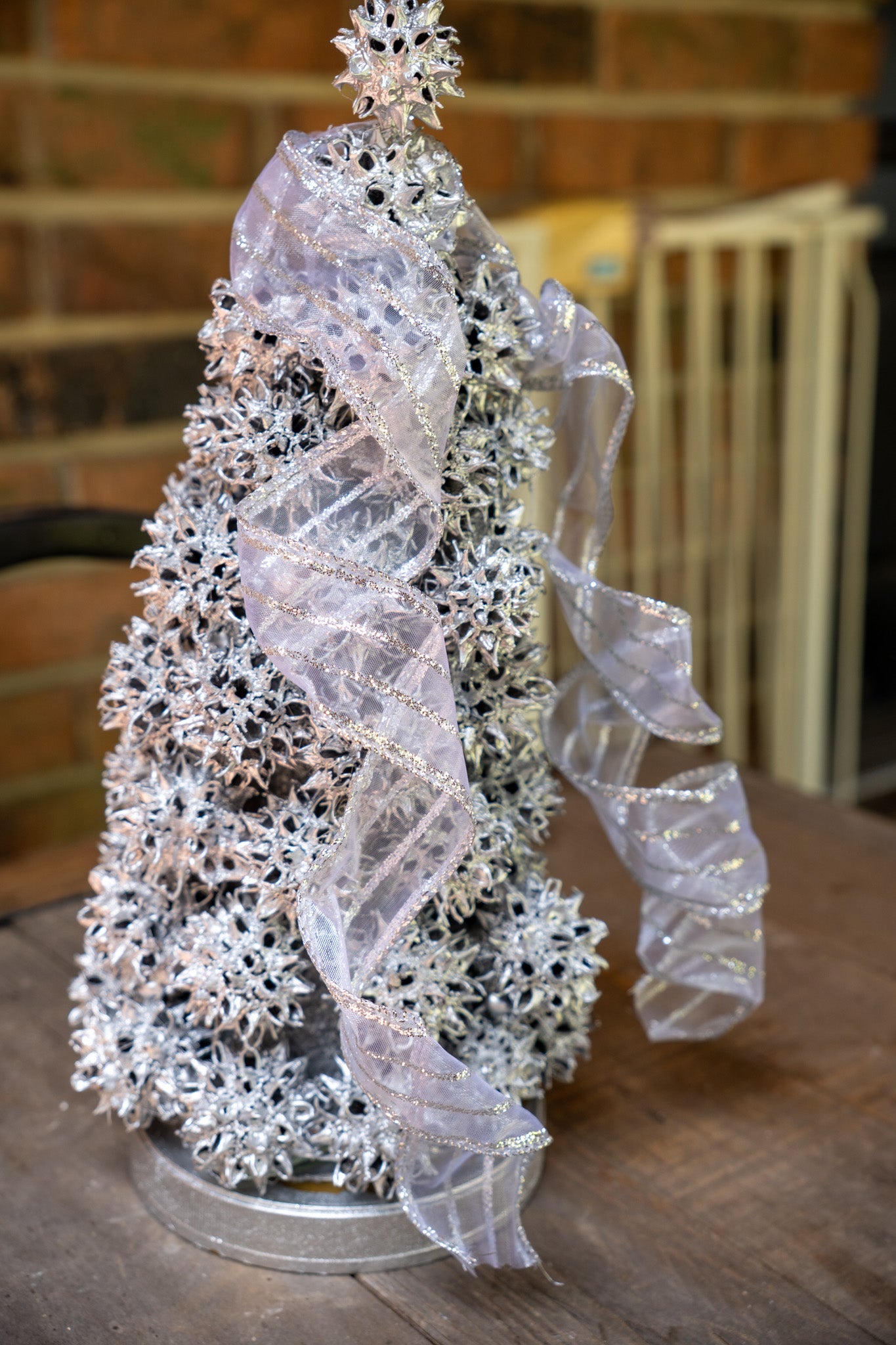 Silver Gumball Christmas Tree