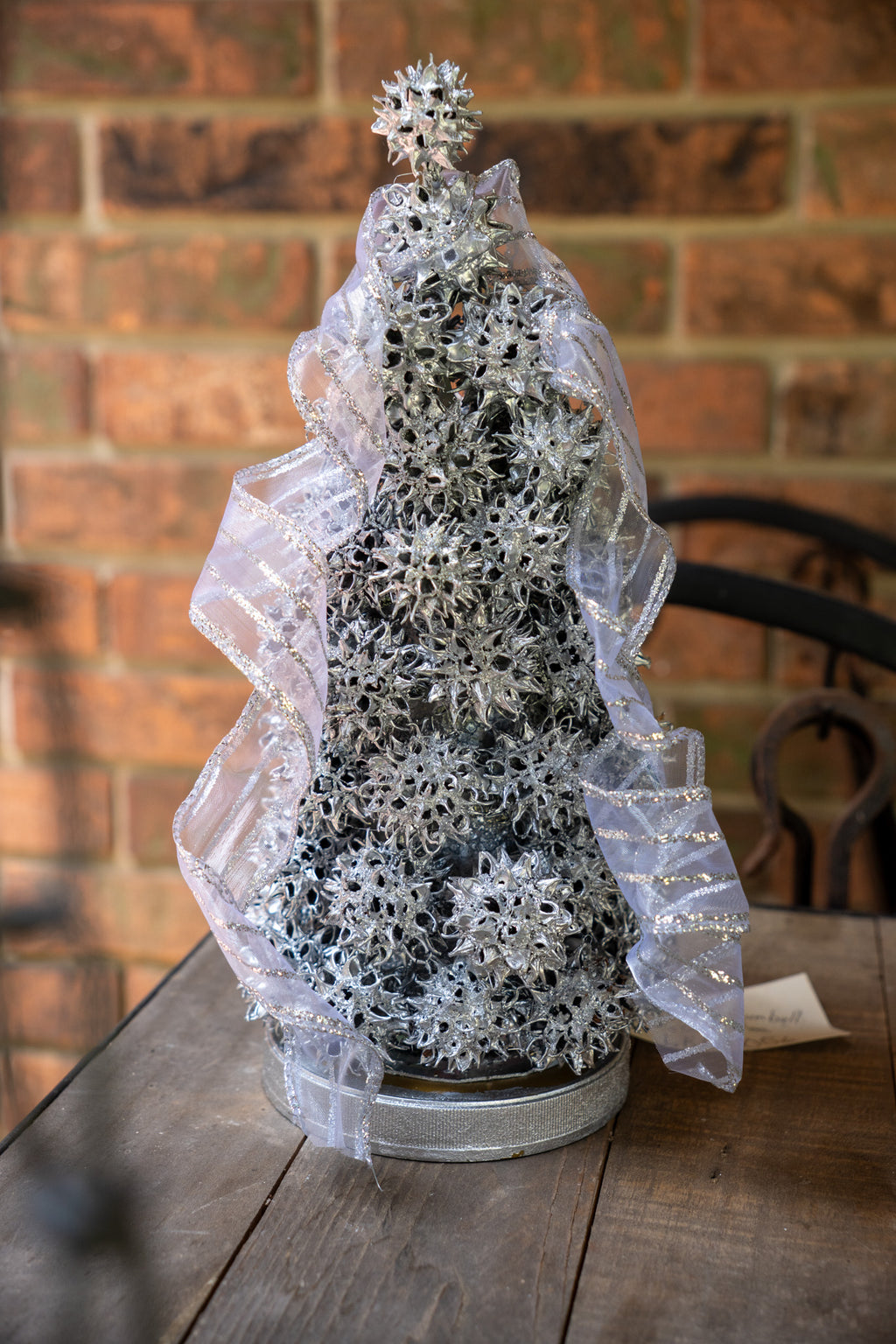 Silver Gumball Christmas Tree