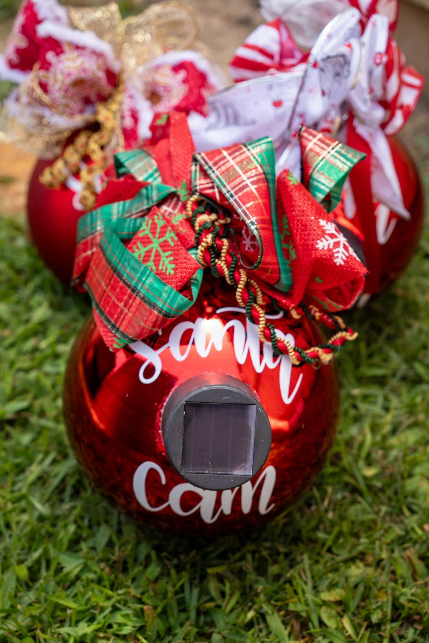 Santa Cam Ornament