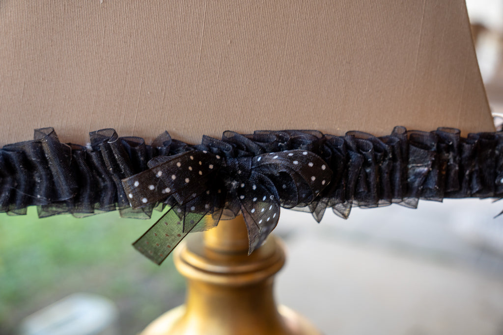 Polka Dot Bows Lamp