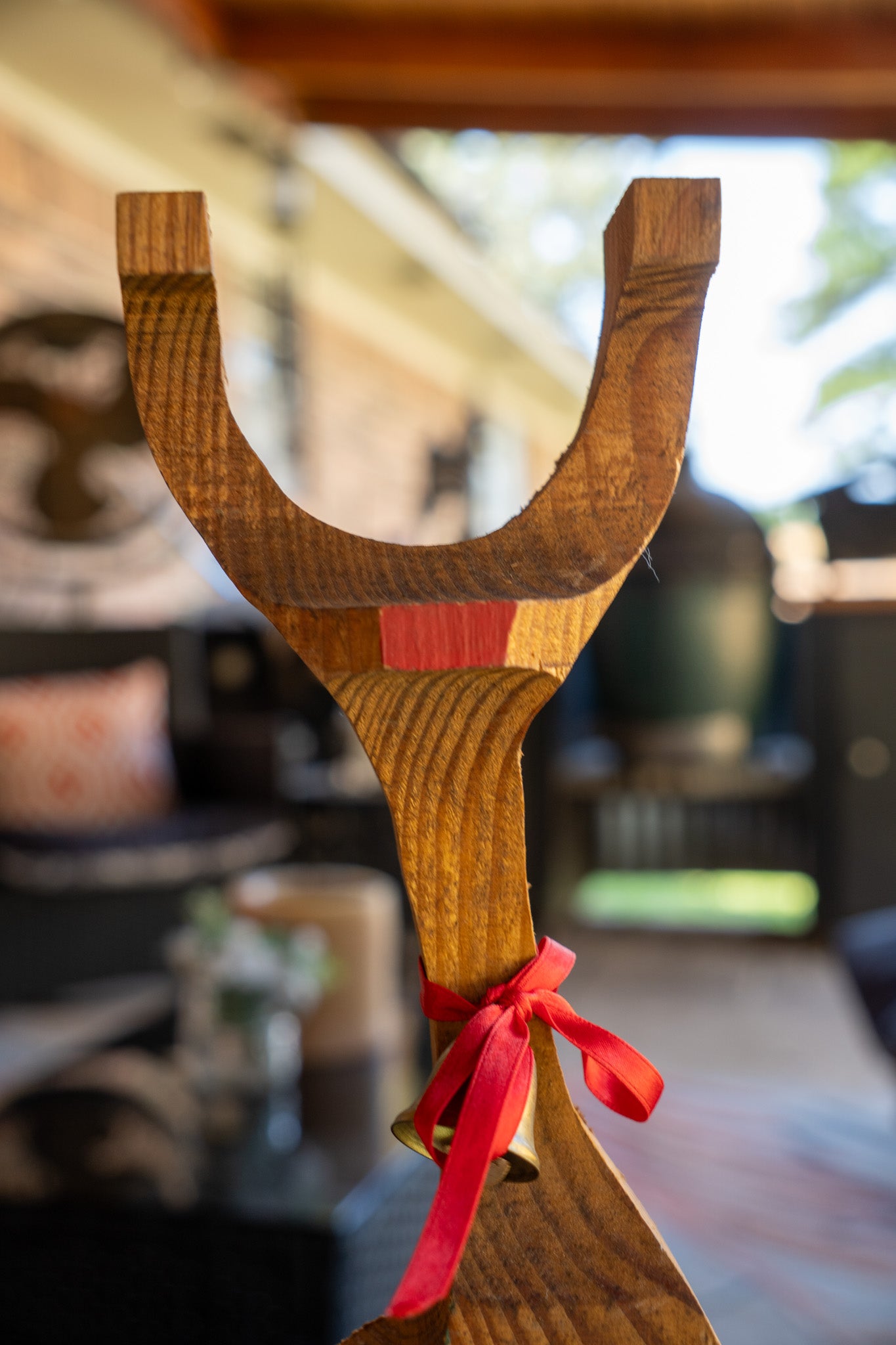 Wooden Carved Reindeer