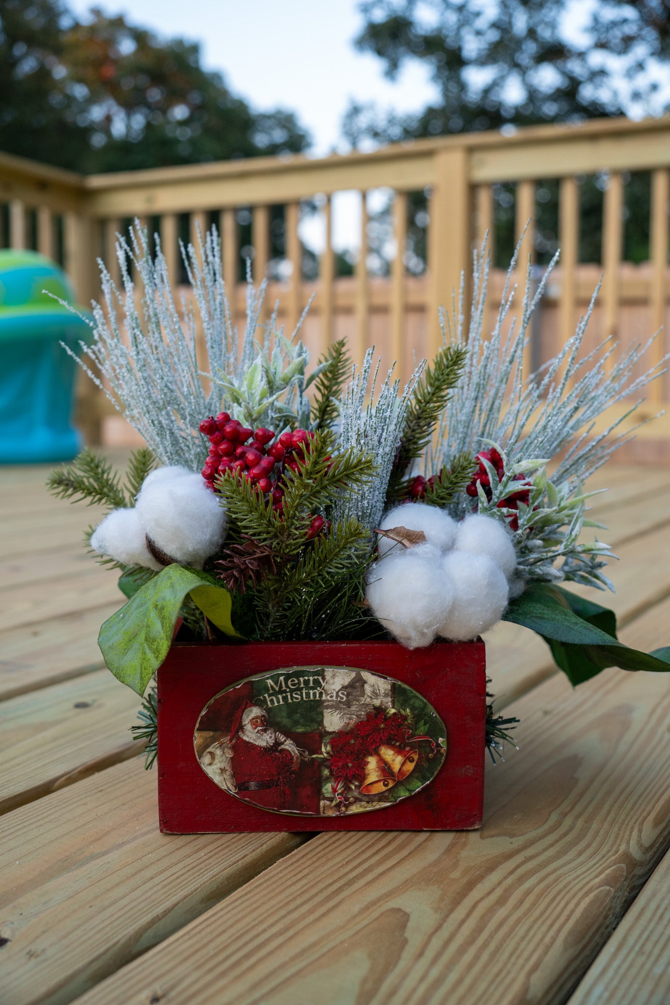 Farmhouse Christmas Floral
