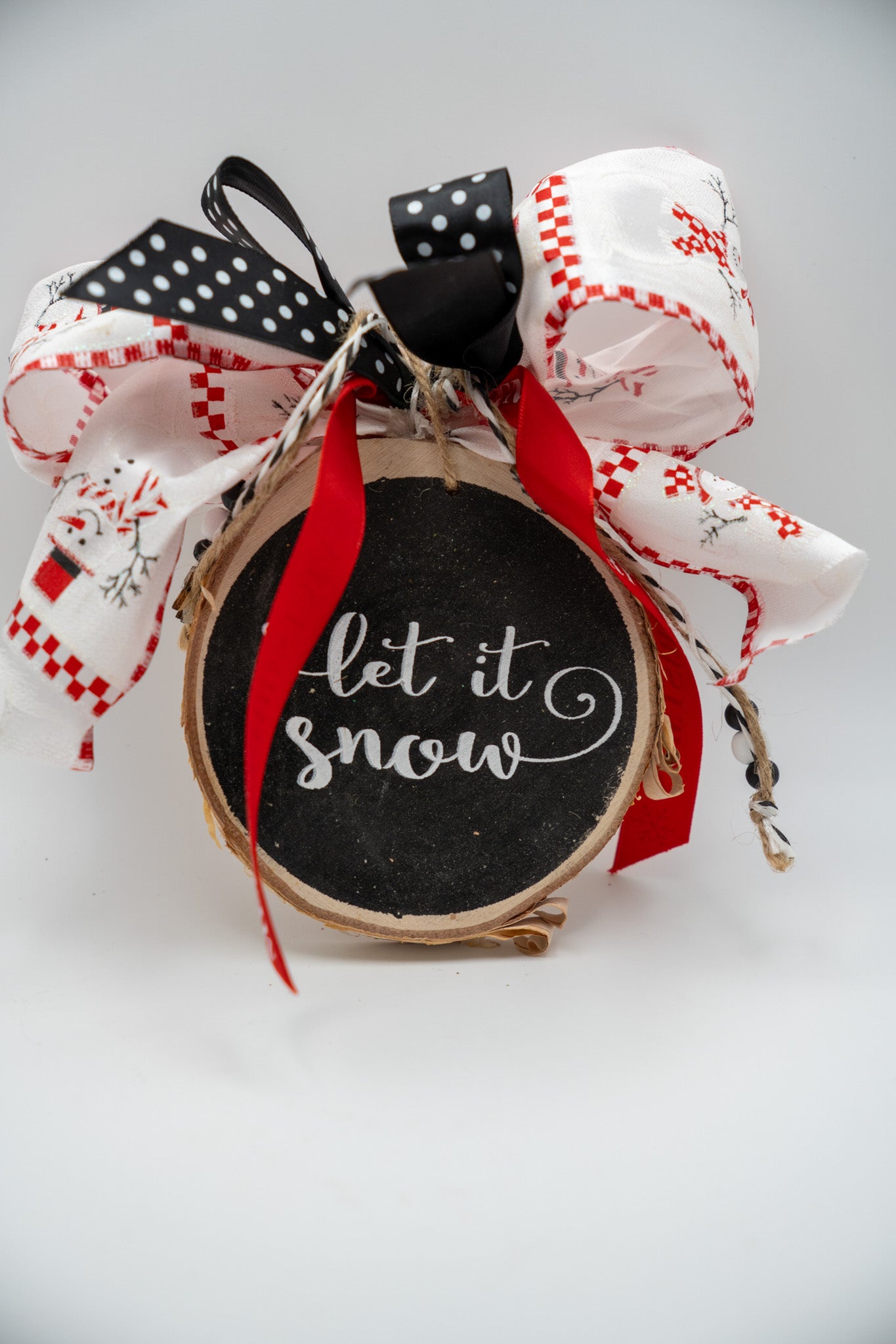 Farmhouse Ornament Set — 4-Pc