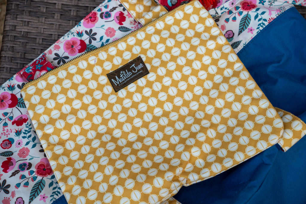 Matilda Jane "Going Somewhere" Tote and Pouch