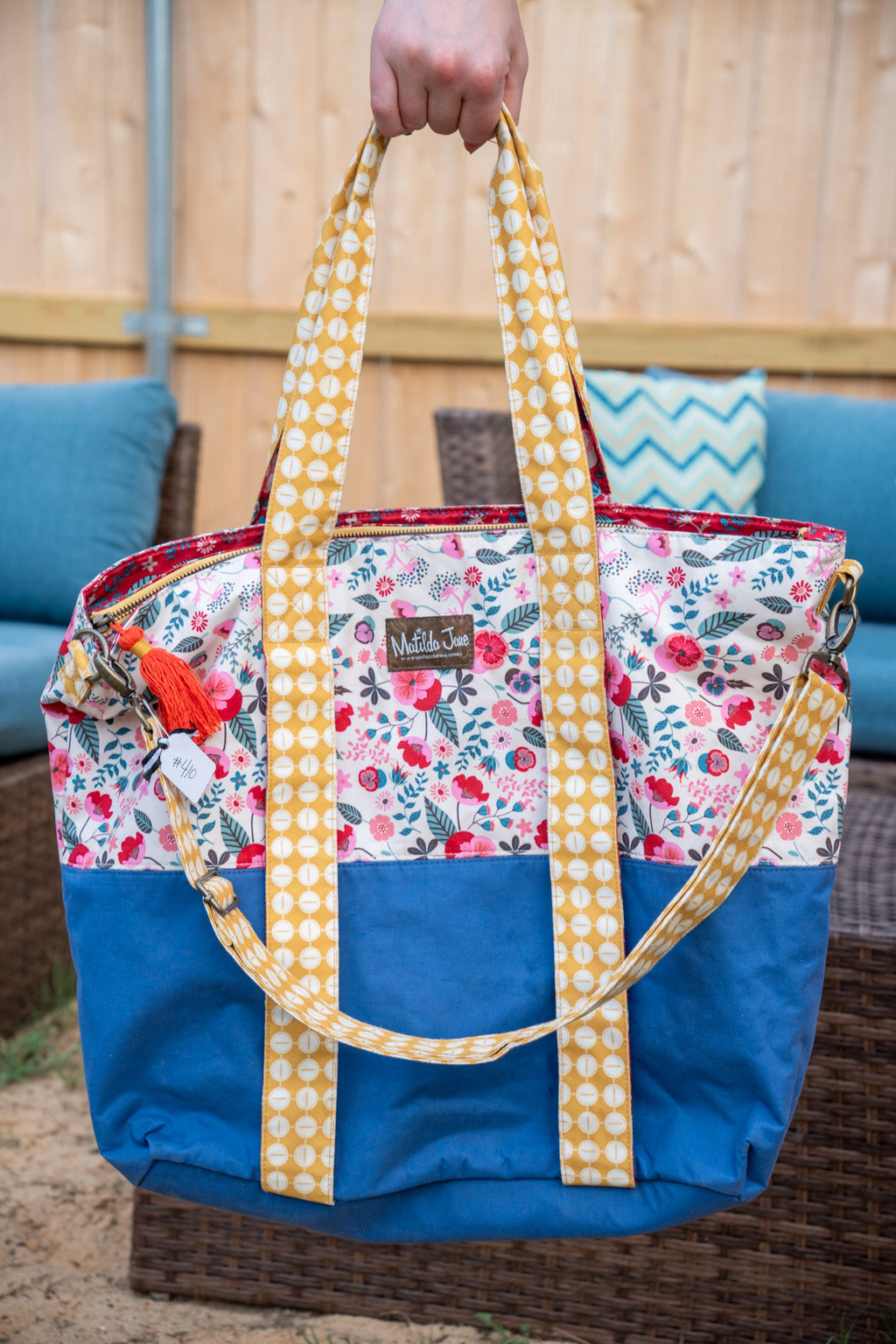 Matilda Jane "Going Somewhere" Tote and Pouch