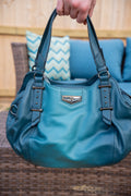 Simply Vera Vera Wang Teal Purse