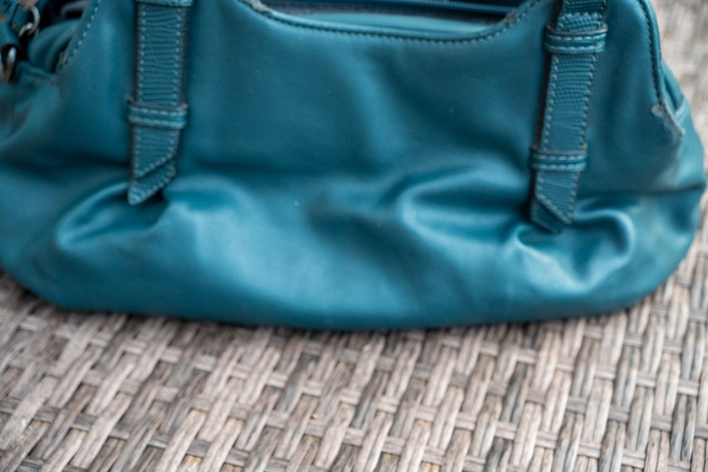 Simply Vera Vera Wang Teal Purse
