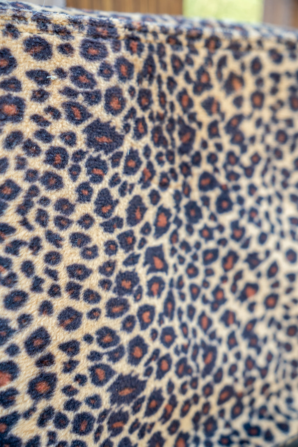 Vintage Leopard Print Purse