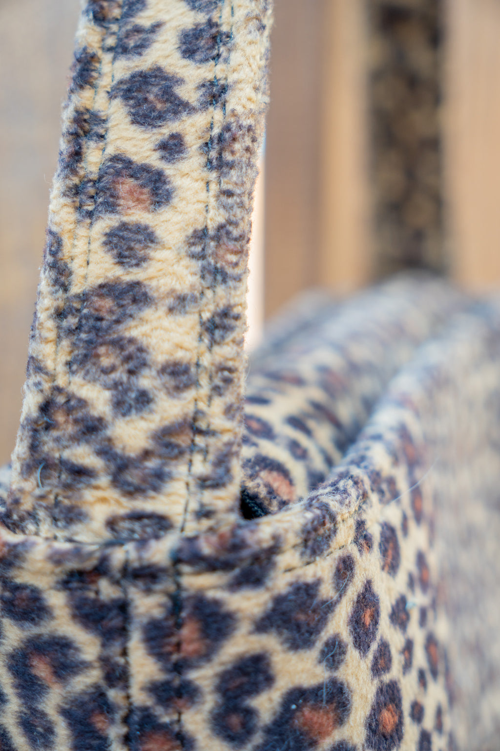 Vintage Leopard Print Purse
