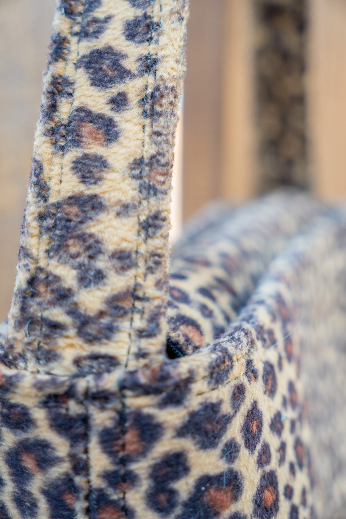 Vintage Leopard Print Purse
