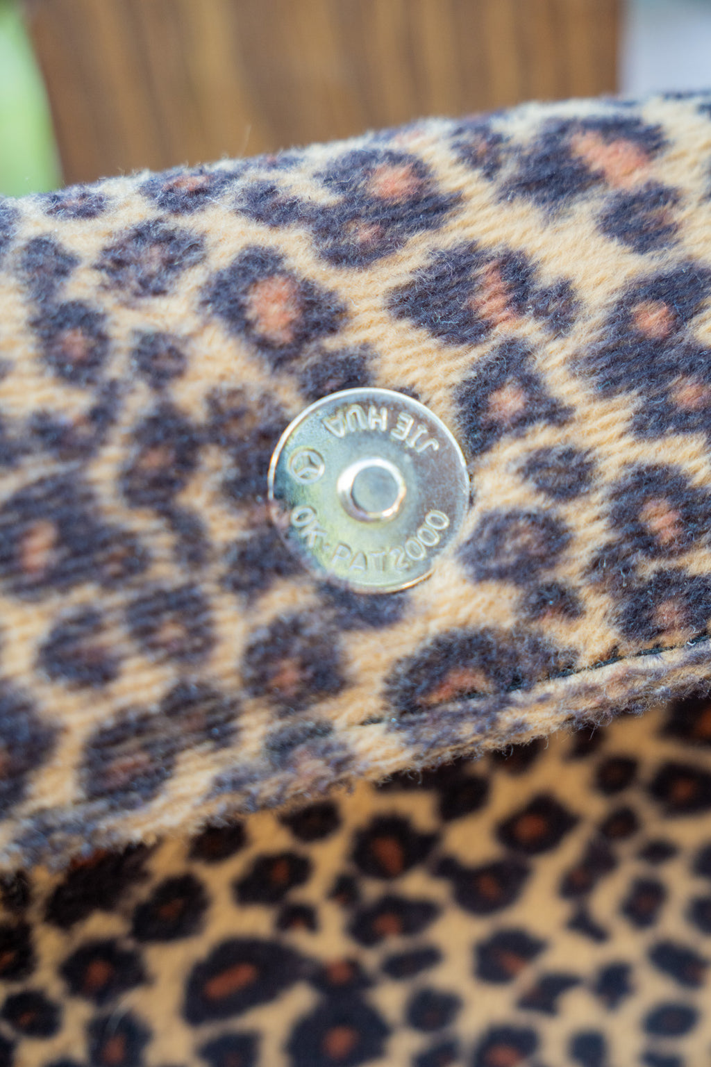 Vintage Leopard Print Purse