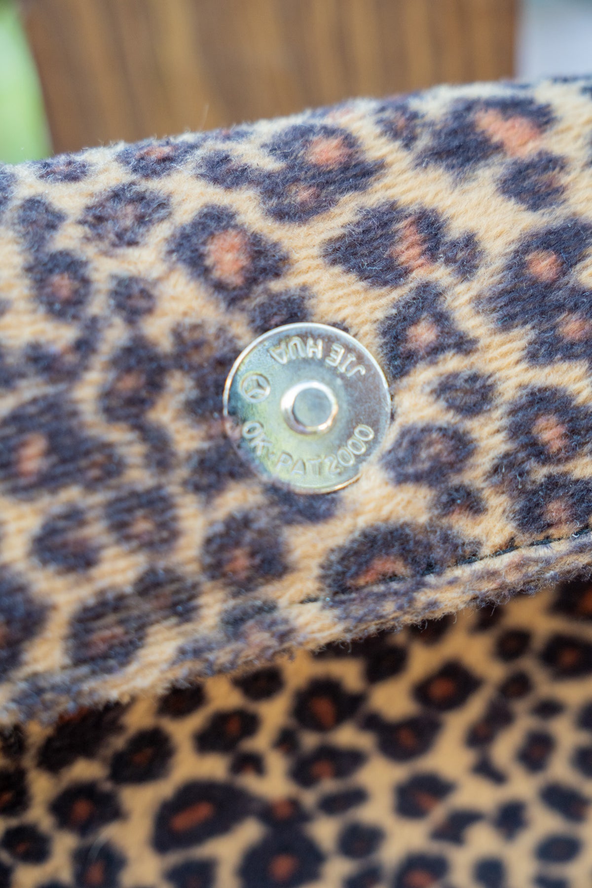 Vintage Leopard Print Purse