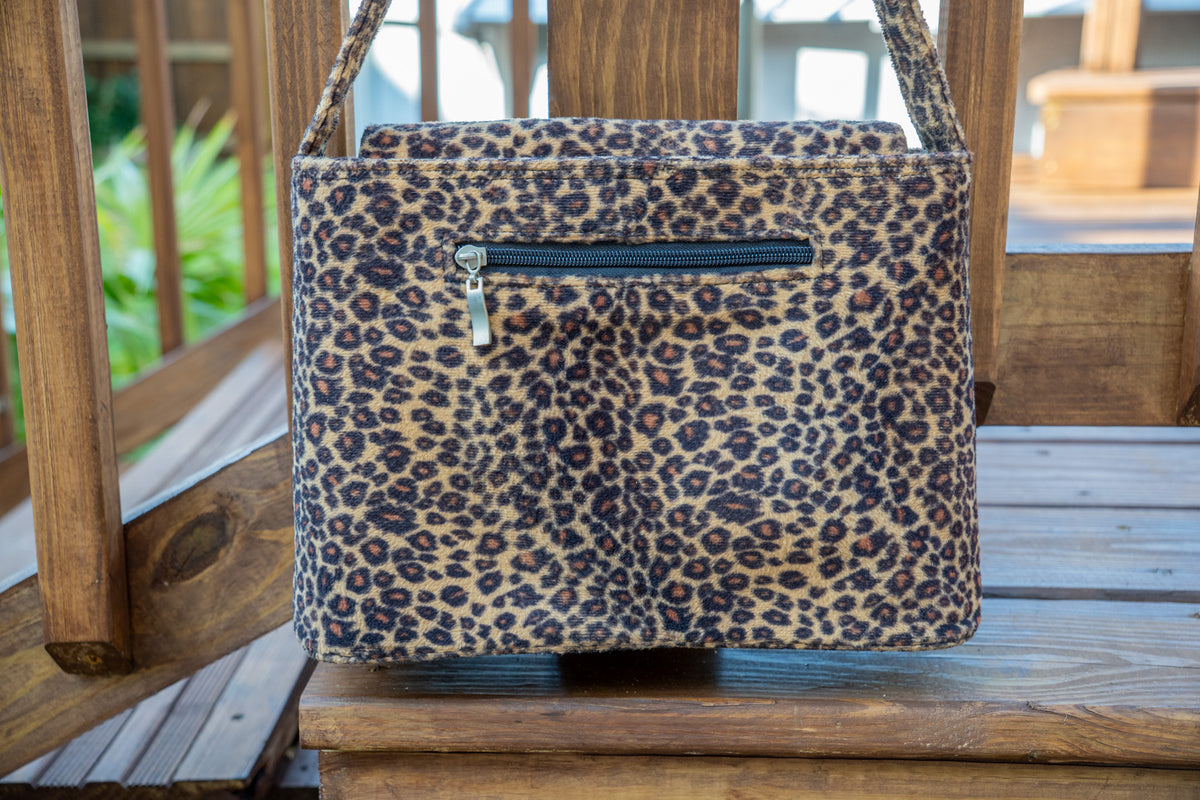 Vintage Leopard Print Purse