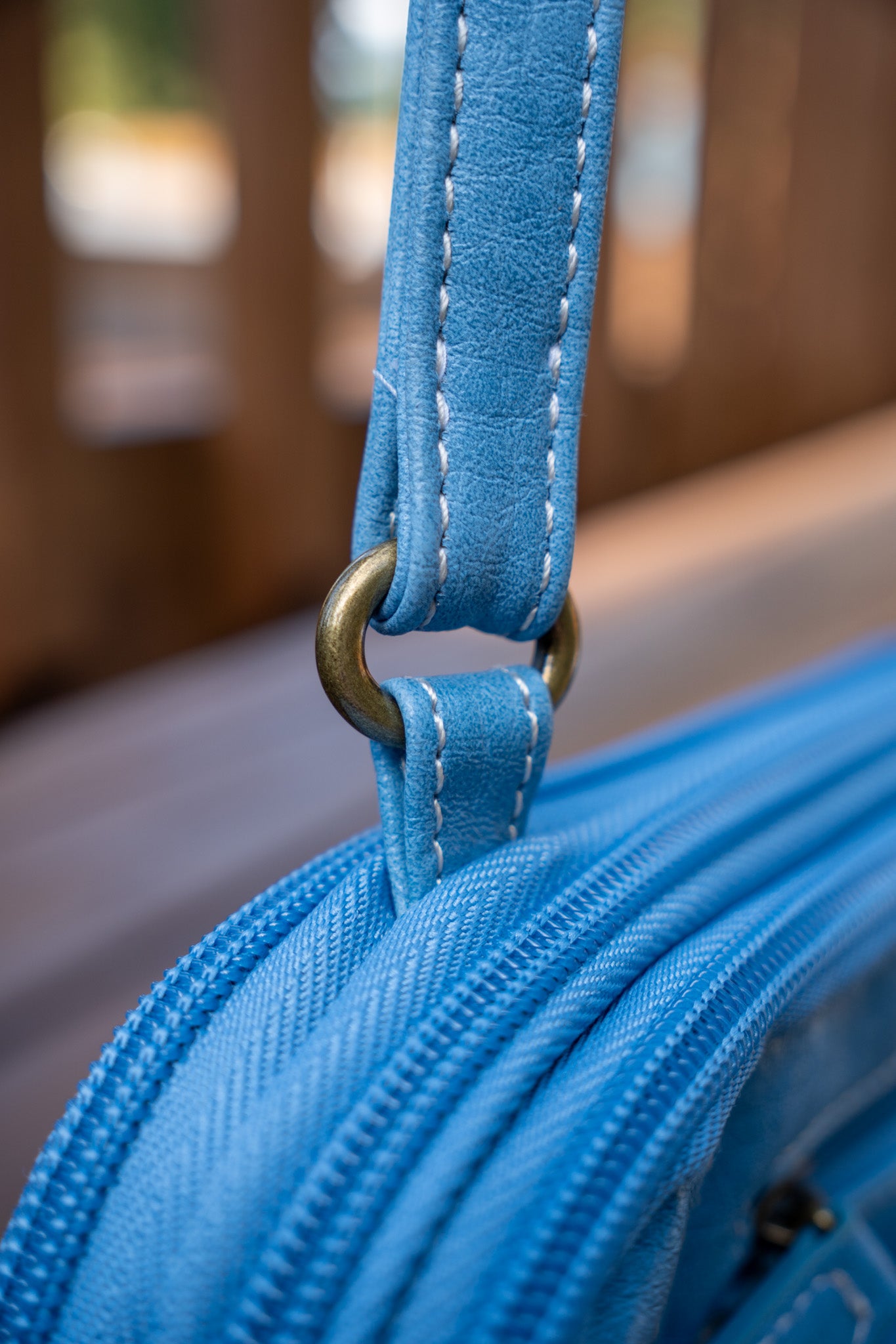 Blue MultiSac Crossbody Purse