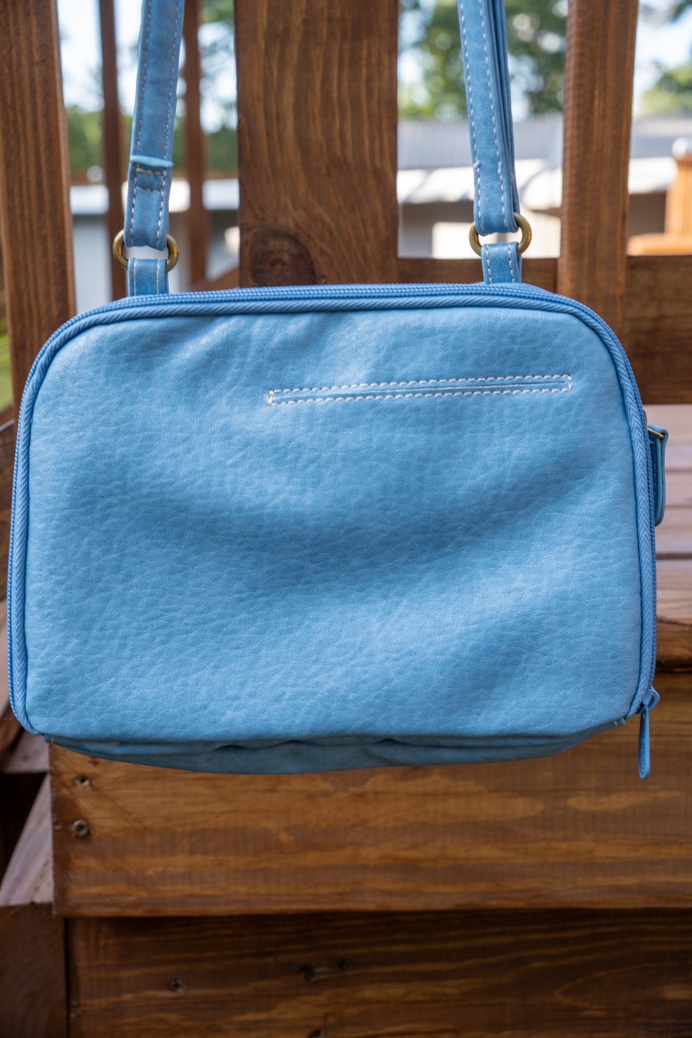 Blue MultiSac Crossbody Purse