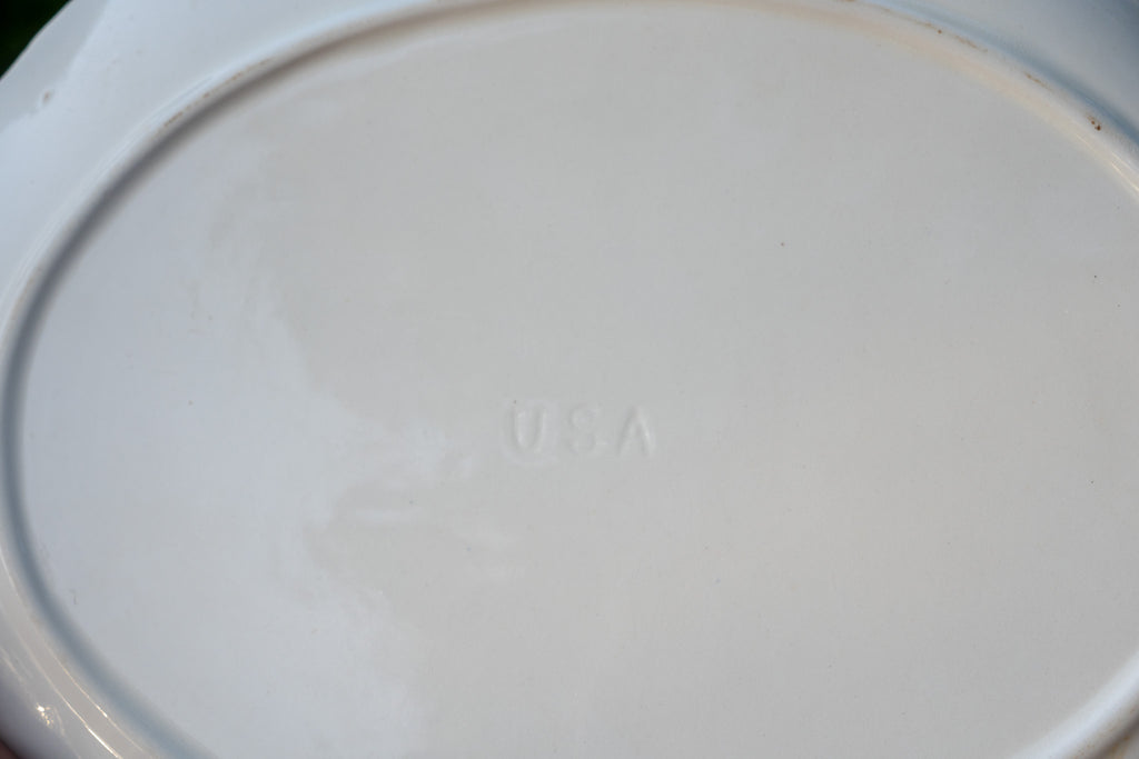 "Ransom" White Serving Platter