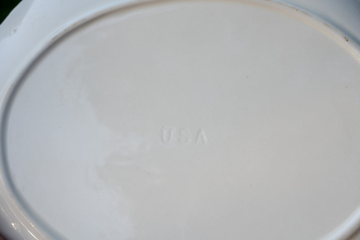 "Ransom" White Serving Platter