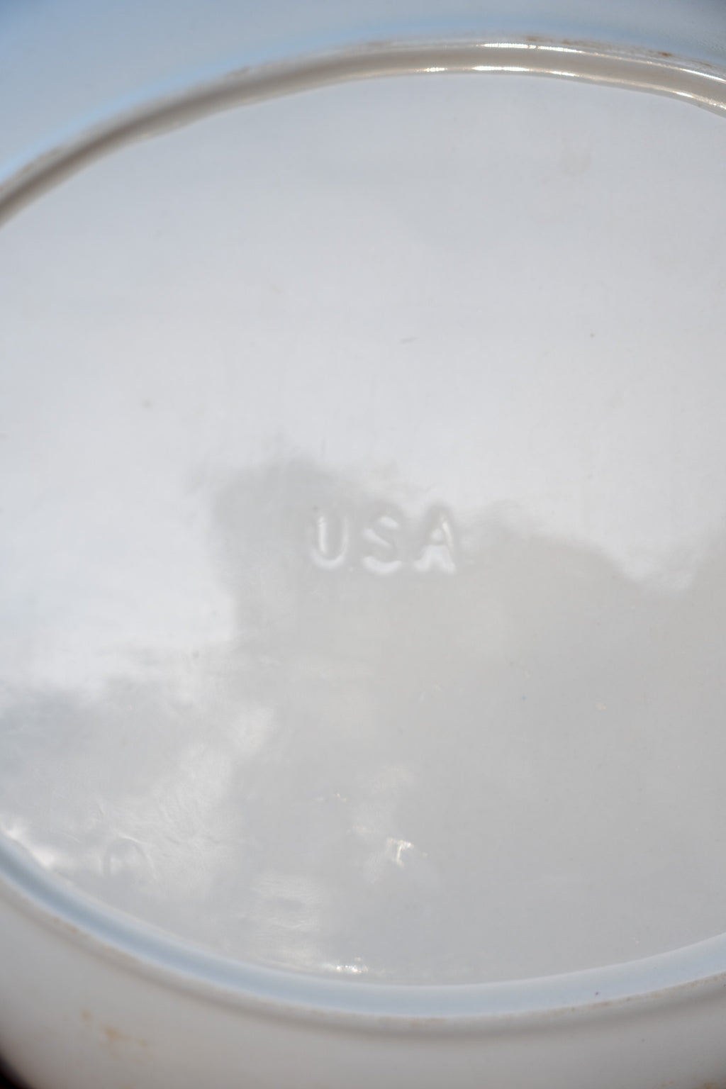 "Ransom" White Serving Platter