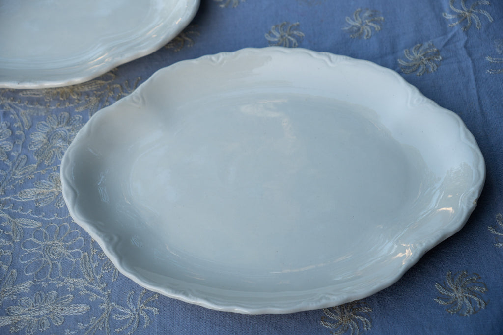 "Ransom" White Serving Platter