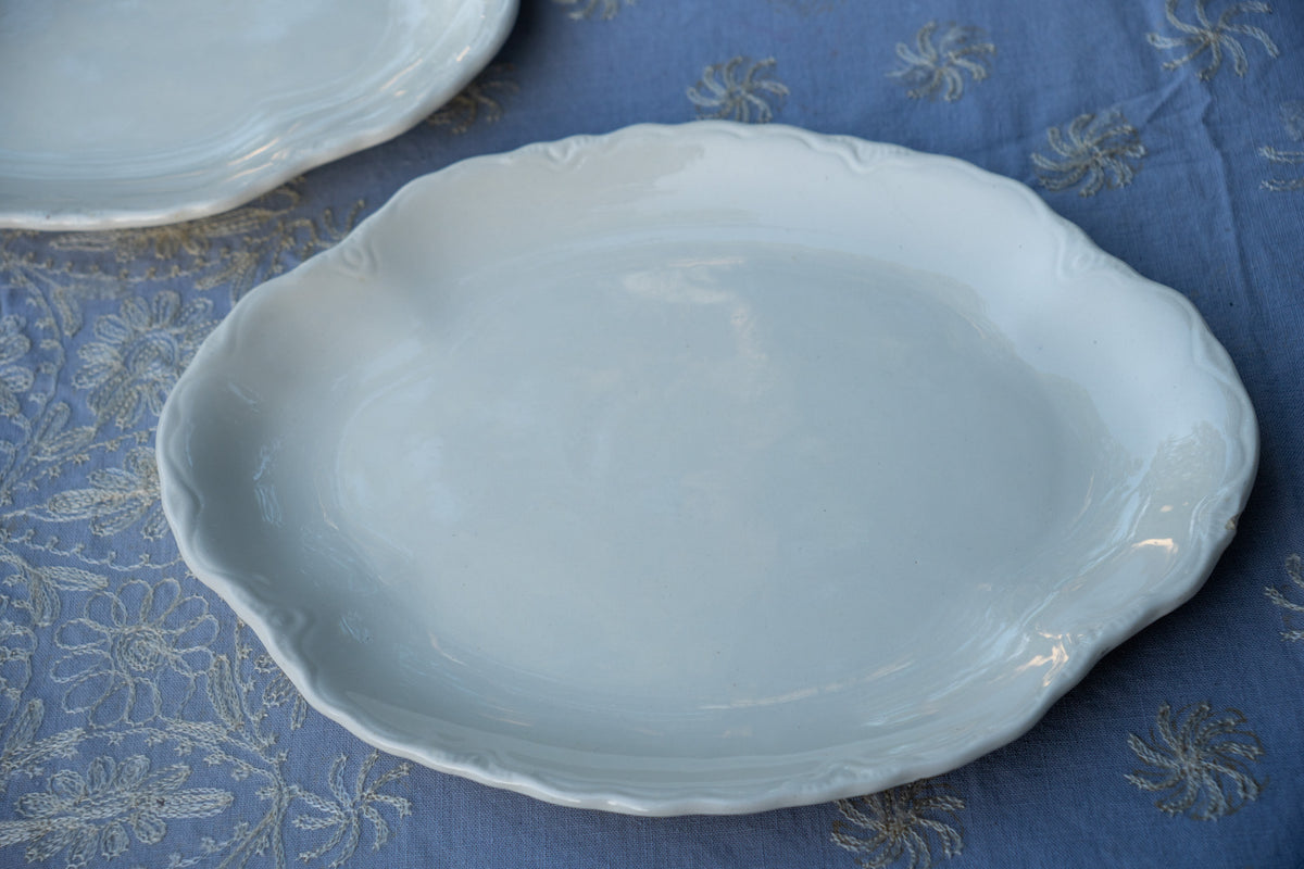 "Ransom" White Serving Platter