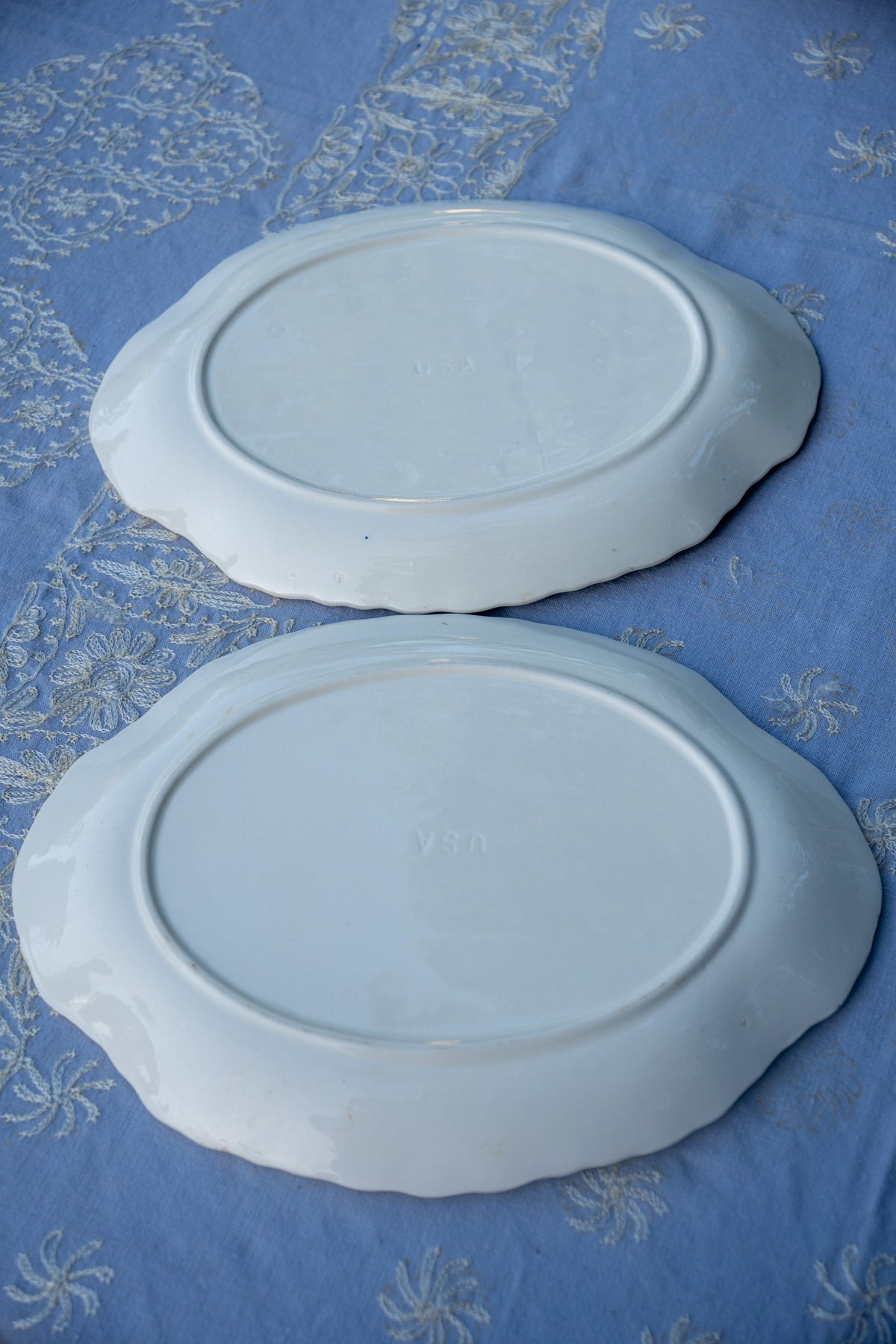 "Ransom" White Serving Platter